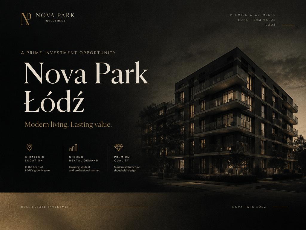 Nova Park Łódź — prezentacja inwestycji